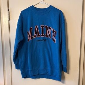 Maine East Coast  crewneck Sweater